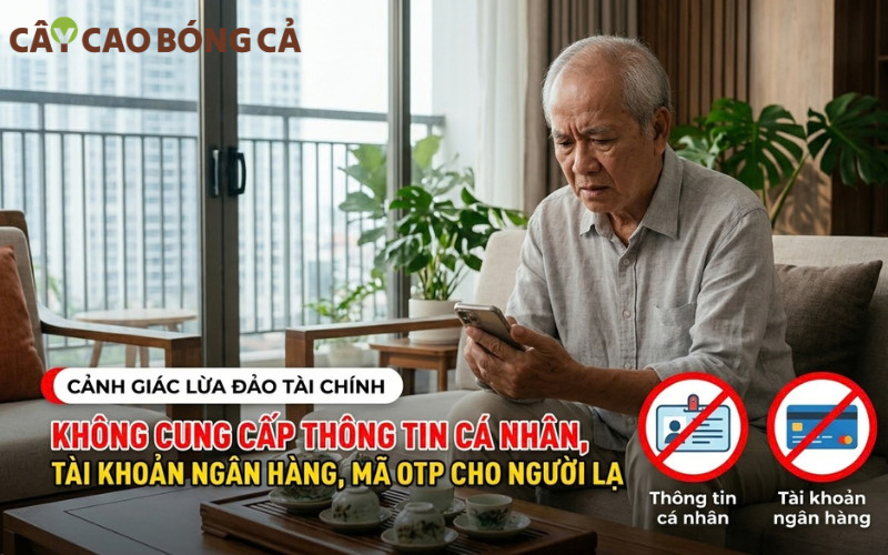 Lừa đảo tiền bạc người cao tuổi: 4 điều cần cảnh giác